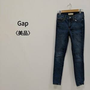 （V1-0753）Gap ギャップ スキニージーンズ インディゴ レディース