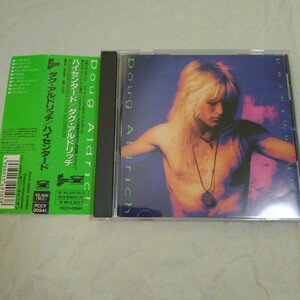 廃盤★国内盤★帯付★ハイセンタード★ダグ・アルドリッチ★DOUG ALDRICH★PCCY-00541 #ライオン #BAD MONN RISING