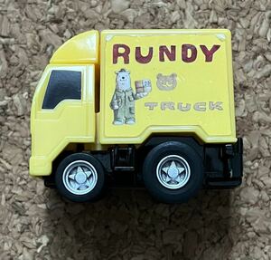 ◆チョロQ タカラ プルバック ミニカー 中古 RUNDY TRUCK ランディートラック トラック 札幌地区トラック協会