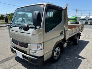 【車検付き】　キャンター ダンプ　5速MT 積載2トン　準中型免許対応　4ナンバー 　茨城県猿島郡境町より