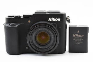 ★超極上美品★NIKON ニコン デジタルカメラ COOLPIX P7800 大口径レンズ バリアングル液晶 ブラック P7800BK★7405