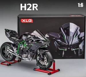 ☆新品　1/6　KAWASAKI H2R　バイク完成品　アクションフィギュア　カワサキ　オートバイ　ミニカー　未使用