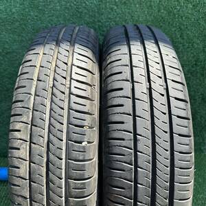 MB288-304 バリ山　20年製　ダンロップ エナセーブ EC204 145/80R13 夏タイヤ 【2本のみ】