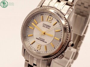 2406600739　△ CITIZEN シチズン 腕時計 EXCEED エクシード エコドライブ H330-T007619 3針 ラウンド ソーラー 純正ベルト 中古