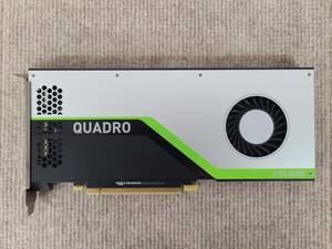 NVIDIA Quadro RTX4000 8GB DDR6 DisplayPort ×3 VirtualLink ×1グラフィックカード 8GB DDR6 動作確認済み[PT108]