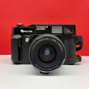 □ FUJIFILM FUJICA GSW690 Professional 中判フィルムカメラ EBC FUJINON.SW 65ｍｍ F5.6 動作確認済 シャッターOK フジカ 富士フィルム 