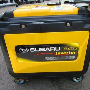 ▲▽0485 ① 状態良好　ＳＵＢＡＲＵ スバル　インバーター発電機100V　SGi38SE　3.8KVA　△▼