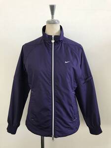 NIKE GOLF FITSTORM ナイキ ゴルフ レディース 撥水加工 2WAY ナイロンJKT/ウインドストッパー 美品 size S 155/80A