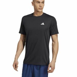 ●送料390円可能商品 アディダス ADIDAS 新品 メンズ 吸汗速乾 ドライ トレーニング 半袖 Tシャツ 黒 Lサイズ [IC7428-L] 三 弐★QWER★