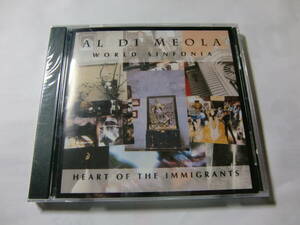 未開封　新品 　輸入盤　 CD　「HEART OF THE IMMIGRANTS」　AL DI MEOLA　　アル・ディ・メオラ　送料185円