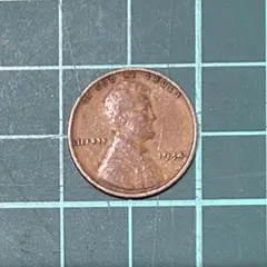 «匿名発送» 外国コイン アメリカ 麦ペニー 1セント 1934年
