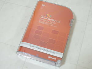 A-04630●Microsoft Visual Studio 2008 Professional Edition 日本語版(マイクロソフト ビジュアル スタディオ)