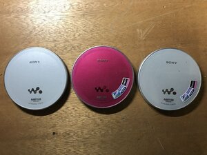 SONY D-NE730 ソニー CDウォークマン WALKMAN CDプレーヤー MP3対応 3点セット◆ジャンク品 [0734MP]