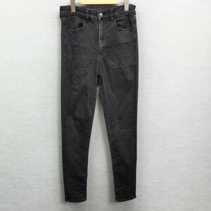 G120 AMERICAN EAGLE OUTFITTERS アメリカンイーグルアウトフィッターズ ネクストレベル ストレッチ スキニー デニム パンツ ブラック 6