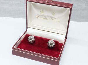 ① マッピン&ウェッブ カフス シルバー 約13.9g MAPPIN & WEBB