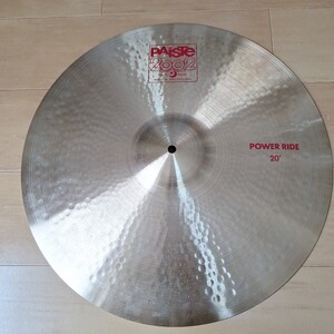 Paiste パイステ　2002 POWER RIDE 20インチ　ライドシンバル