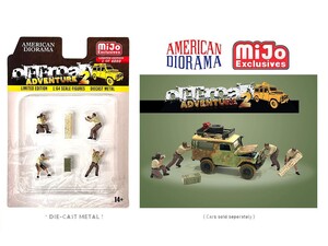 アメリカン ジオラマ 1/64 フィギア オフロード アドベンチャー 2 American Diorama Figure Off Road Adventure II Mijo限定