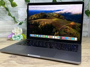 【美品♪】MacBook Pro 2020 A2338[Apple M1 3.2GHz/RAM:16GB/SSD:1024GB/13.3インチ]Mac OS Sonoma 動作品 スペースグレー