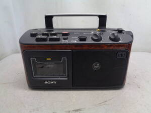 C2200　動作品 SONY ソニー CFM-A50 ラジカセ ラジオ カセットレコーダー　/ ①AW-3 / ②サイズ