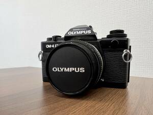 OLYMPUS オリンパス OM-4 Ti フィルム一眼レフカメラ ブラック OM-SYSTEM ZUIKO AUTO-S 50mm レンズ