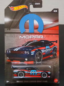 HOT WHeeLs DODGE CHALLENGER DRIFT CAR MOPER WORKS オートモーティブ ダッジ チャレンジャー ミニカー ドリフト カー ホットウィール