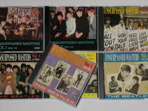 ■THE BEATLES／UNSURPASSED MASTERS／7枚セット■