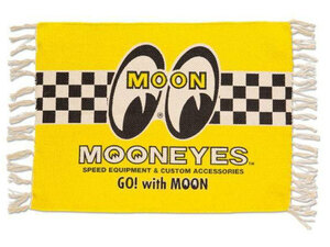 MOON Cotton Short Mat MG888YE ムーンアイズ コットン ショート マット MOONEYES インテリアマット コットンマット インテリア雑貨