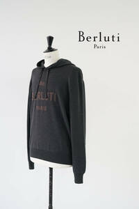 BERLUTI ベルルッティ ロゴ ニット パーカー size L 0427715