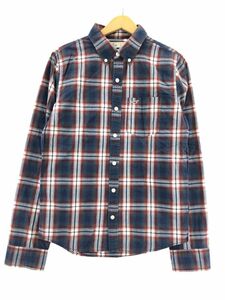 Hollister ホリスター チェック シャツ sizeS/赤×青 ■■ ☆ ebb3