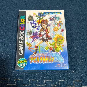 3000スタ　激レア　★未開封、未使用★ 真・女神転生 デビルチルドレン 白の書　ゲームボーイカラー GBC 当時物　当時物　希少　レア