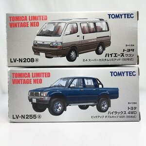 mF477a [人気] トミカリミテッドヴィンテージネオ LV-N208a トヨタ ハイエースワゴン LV-N255a ハイラックス4WD | ミニカー F