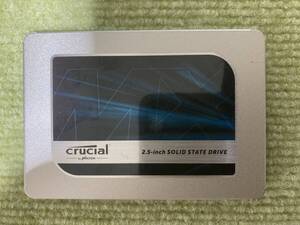 【中古】内蔵SSD500GB×1 Crucial製 Serial ATA 2.5インチ 