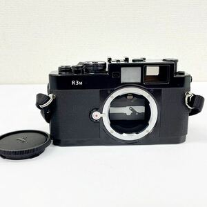 美品 Voigtlander フォクトレンダー レンジファインダー BESSA R3M コシナ ブラック ボディ 防湿庫保管品