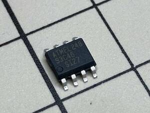 送料110円～ シリアルEEPROM AT93C46-10SI-2.7 SOP8 1kbit 1024bit ATMEL アトメル マイクロチップ Microchip Serial 表面実装 電子部品