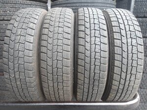 N458p-3 送料無料 165/80R13 冬4本セット スタッドレス 83Q 165/80-13 165-80-13 ダンロップ ウィンターマックス WM02 サクシード