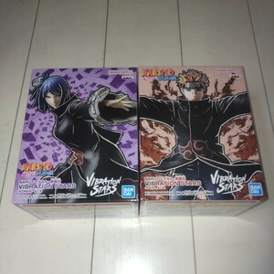 NARUTO-ナルト- 疾風伝 VIBRATION STARS-PAIN- ペイン KONAN 小南 コナン フィギュア2種セット 定形外送料710円