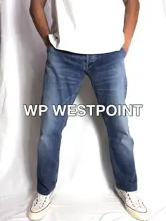 WP WESTPOINT ｜ルーズストレートセルビッチストレッチデニム33