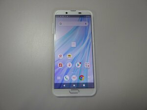 【１円スタート】AQUOS sense2 SH-01L docomo white（ホワイト）sharp（シャープ）SIMロック解除済　動作確認済　androidスマートフォン