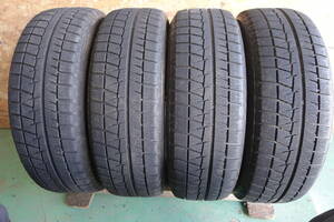 ８分山 スタットレス 205/65R16 ブリジストン REVO GZ４本 B105