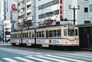 鉄道写真　広島電鉄　3000形　Lサイズ　ネガ・データ化