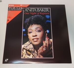 LD / アニタ・ベイカー　ワン・ナイト・オブ・ラプチュアー / ANITA BAKER / 35P6-9019【M005】