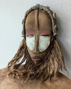 old passport mask dan　仮面　 お面　アフリカ　ヴィンテージ　antique アンティーク