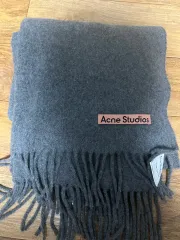 【雷市場（ポンジャン）商品韓国直送】 Acne Studios(アクネストゥディオズ) マフラー グレー