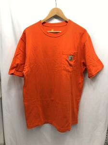 Carhartt 半袖 Tシャツ メンズ M オレンジ カーハート 24061801