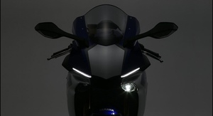 希少品☆極美品☆YZF-R1/YZFR1（2CR）純正LEDポジションランプ/アイライン/デイライト☆左右セット☆2015年〜