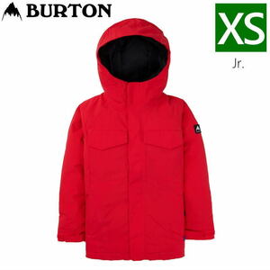 23-24 BURTON BOYS COVERT2 JKT カラー:TOMATO XSサイズ 子供用 スノーボード スキー ジャケット JACKET 日本正規品