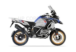 ※車検対応 BMW R 1250 GS ADVENTURE 2019～2024 スリップオンマフラー HP CORSE エイチピーコルセ