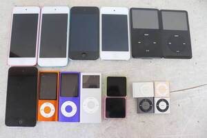 Y06/488 APPLE デジタルオーディオプレーヤー 16点 iPod nano/touch/classic A1574/A1421/A1238/A1366/A1136 等 動作未確認 現状品