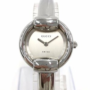 GUCCI グッチ バングル 腕時計 1400L 不動品【CEBA3027】