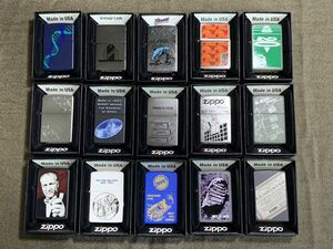 Zippo ジッポー オイルライター 喫煙具 喫煙グッズ 箱付き まとめ売り 15個セット 未使用に近い美品